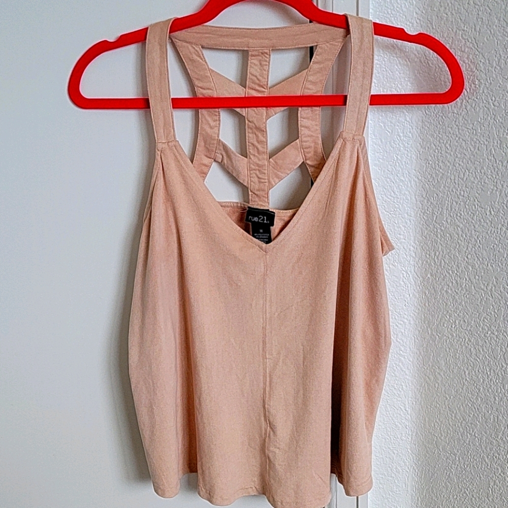 Rue21 size M Blush Pink tank top